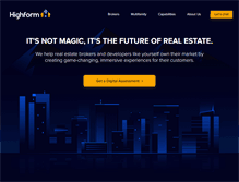 Tablet Screenshot of highform.com